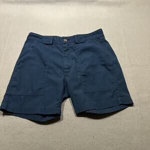 Crate Vintage Hiking Shorts 6" Low Rise Men's 32 80's-90's Made in USA Turquoise